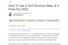 photo: How To Use A Soil Moisture Meter & 5 Picks For 2023