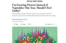 photo: I’m Growing Flowers Instead of Vegetables This Year